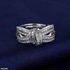 Silver Knot Layer Ring