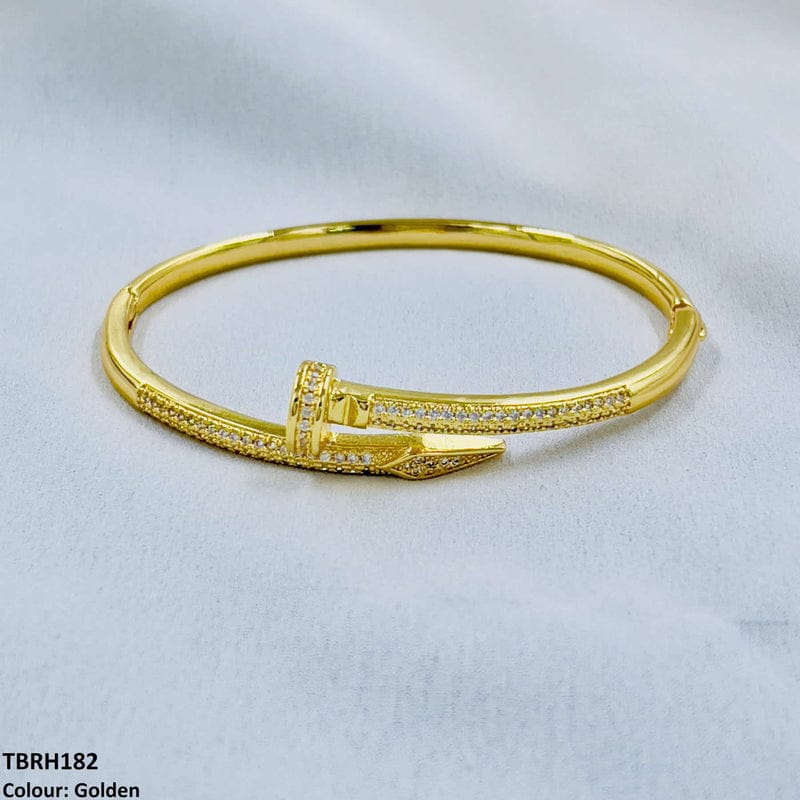 Minimal Nail Cuff Bracelet