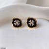 Elegant Flower Stud Earrings