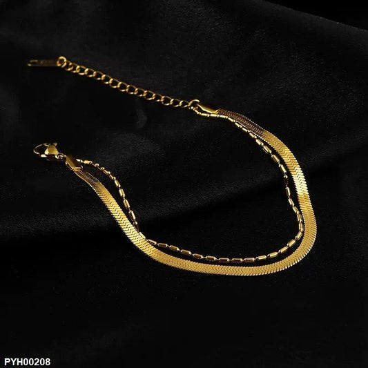 Gold Chain Stainless Steel Anklet