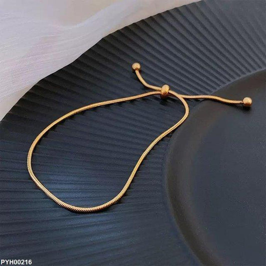 Gold Knot Tie Anklet