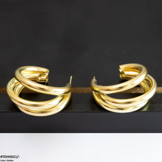 Triple Layer Hoop Earrings