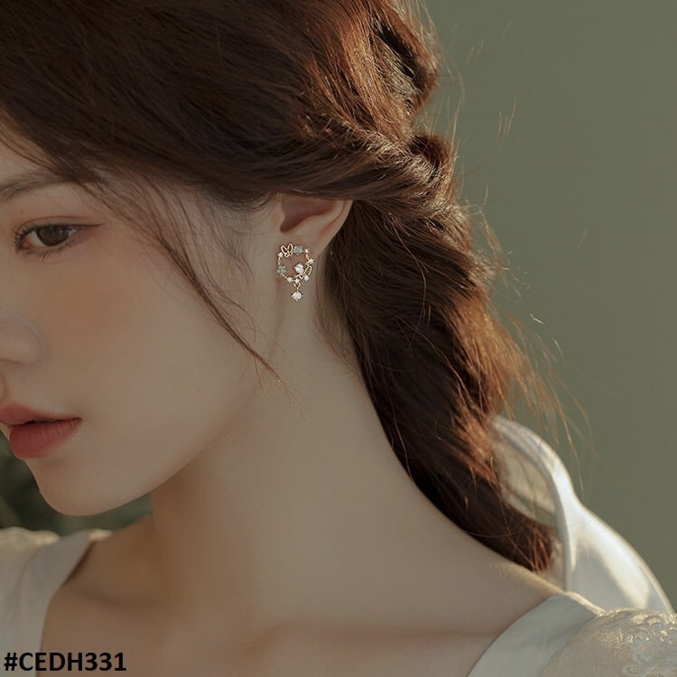 Butterfly Bloom Drop Earrings