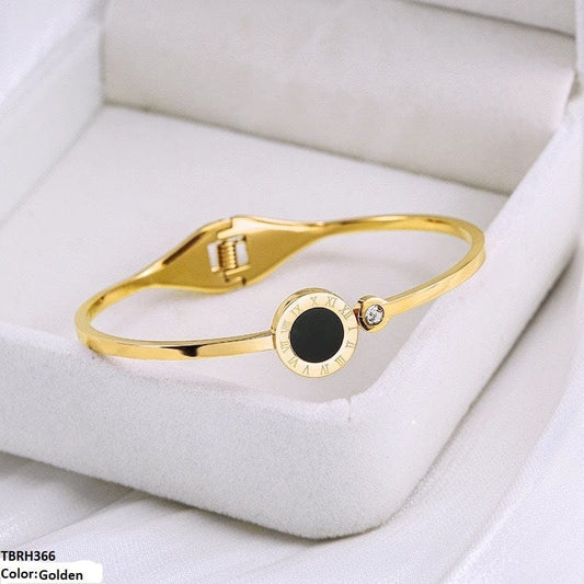 Round Dial Cuff Bracelet