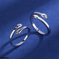 Holding Hands Couple Ring Set
