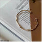 Twisted Gold Cuff Bracelet