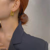 Minimal Luxe Frame Earrings