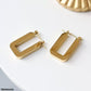 Minimal Luxe Frame Earrings