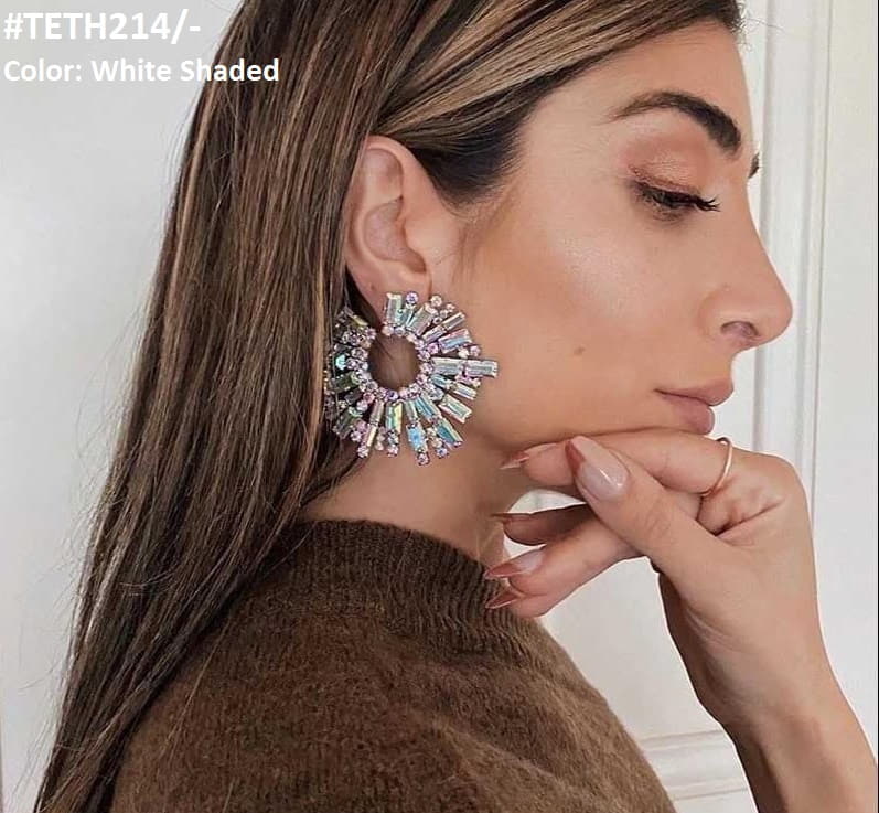 Luxury Spark Cluster Earrings