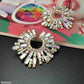 Luxury Spark Cluster Earrings