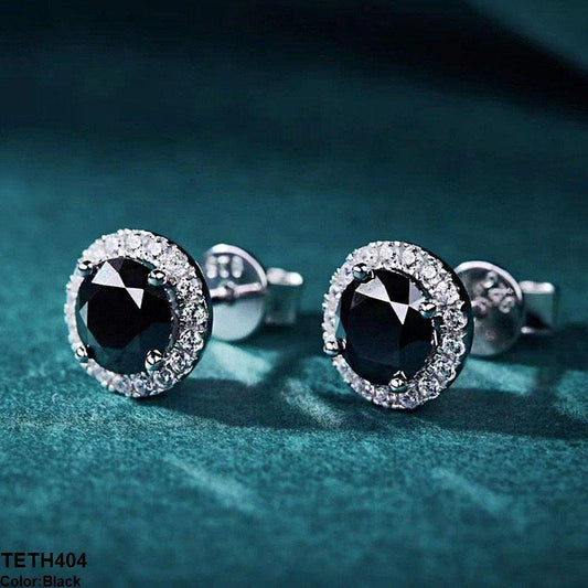 Round Zircon Studs