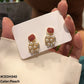 Elegant Pearl Cluster Earrings