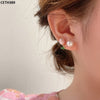 Pearl Flower Stud Earrings