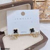 Clover & Star Stud Earrings