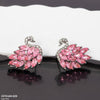 Swan Crystal Stud Earrings