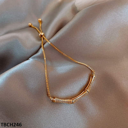 Minimal Bar Chain Bracelet
