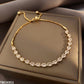Cubic Crystal Chain Bracelet