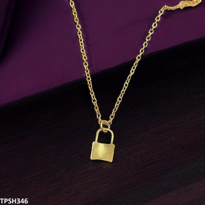 Lock Pendant Necklace