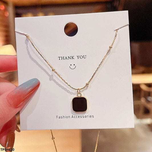 Square Pendant Necklace
