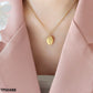 Minimal Floral Pendant Necklace