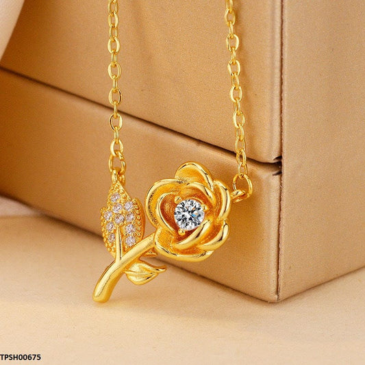 Rose Pendant Necklace