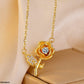 Rose Pendant Necklace