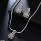 Classic Cushion Necklace Set