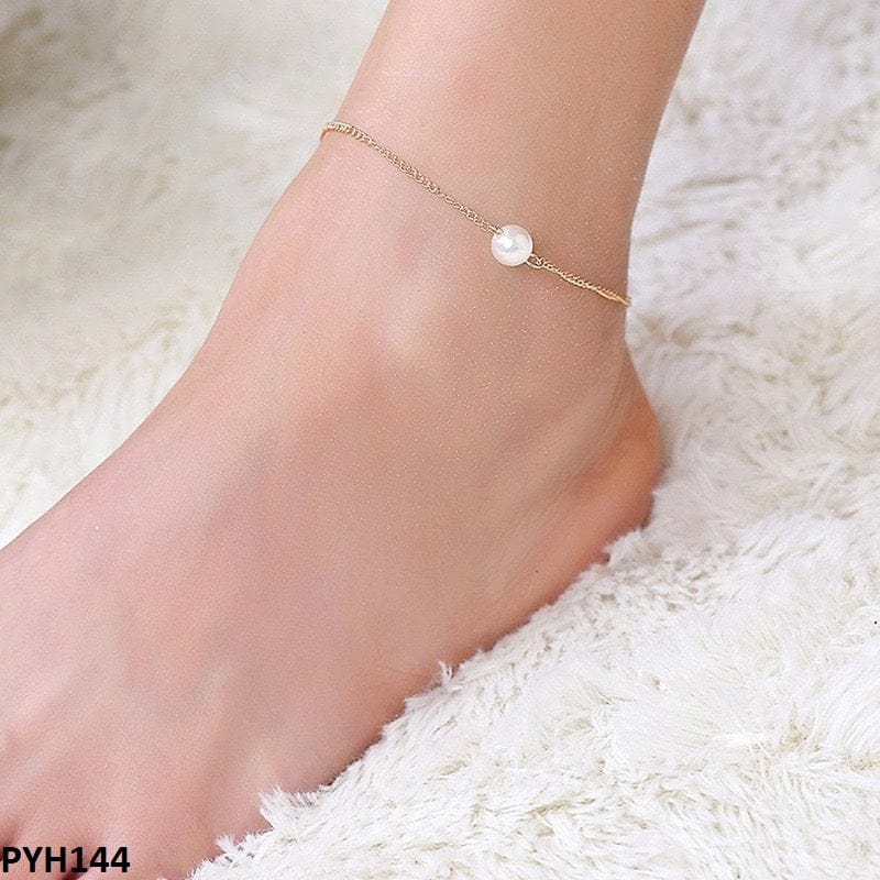 Golde Ankletn Pearl