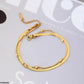 Dual Chain Stainless Steel Anklet