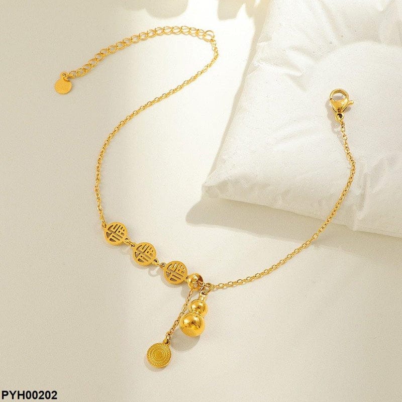Ethnic Coin Anklet Design