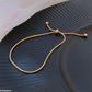 Gold Knot Tie Anklet