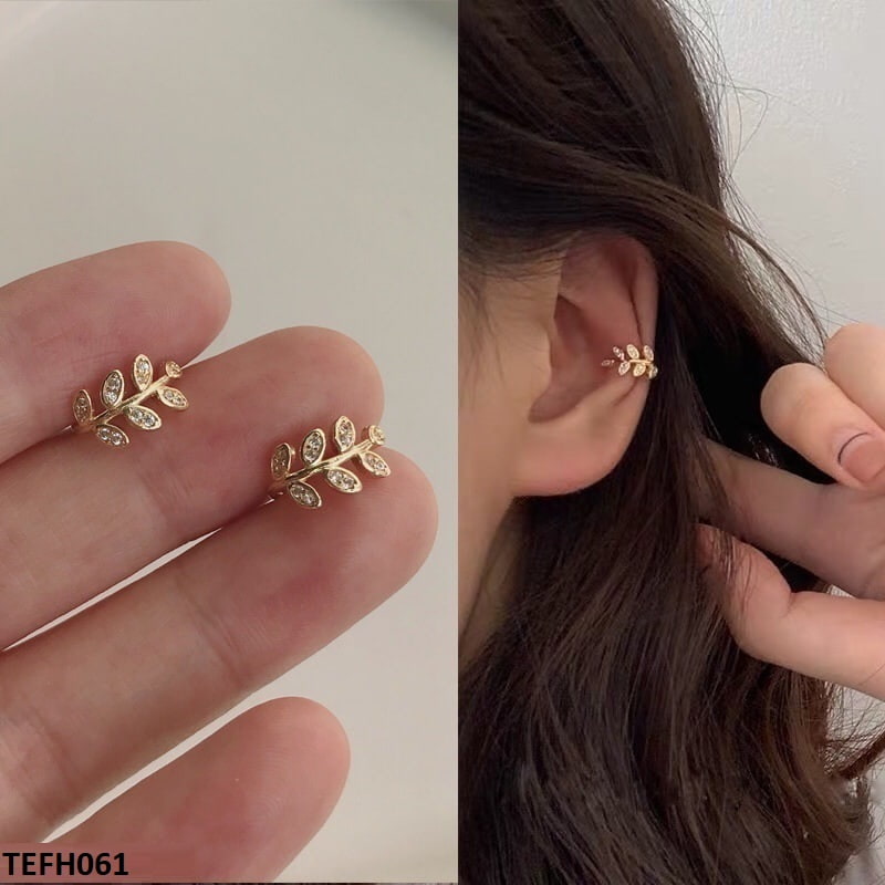Delicate Leaf Ear Cuff