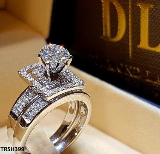 Dual Silver Ring Set