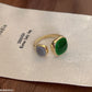 Dual Stone Adjustable Ring