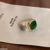 Dual Stone Adjustable Ring