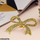 Crystal Bow Statement Ring