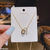 Minimal Ring Pendant Necklace