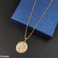 Gold Coin Pendant Necklace