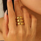 Triple Band Gold Ring
