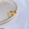 Gold Bow Ring