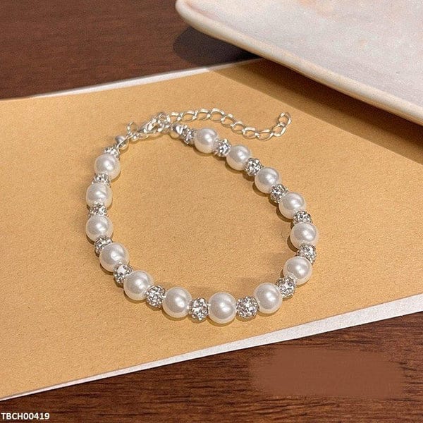 Round Pearl Bead Bracelet