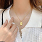 Vintage Floral Medallion Pendant