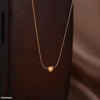 Minimalist Gold Heart Pendant