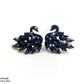 Swan Crystal Stud Earrings